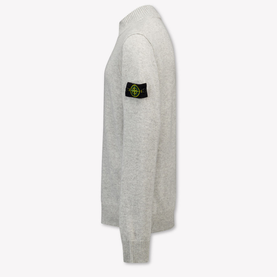 Stone Island Kinder Jungen Pullover Grau