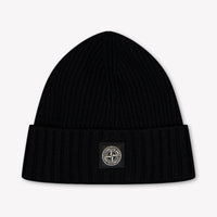 Stone Island Bambini Ragazzi Cappello dentro Nero