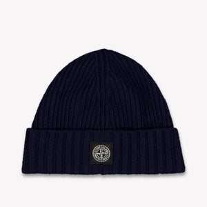 Stone Island Bambini Ragazzi Cappello dentro Navy