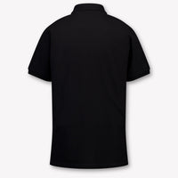 Stone Island Kids Boys Polo In Black