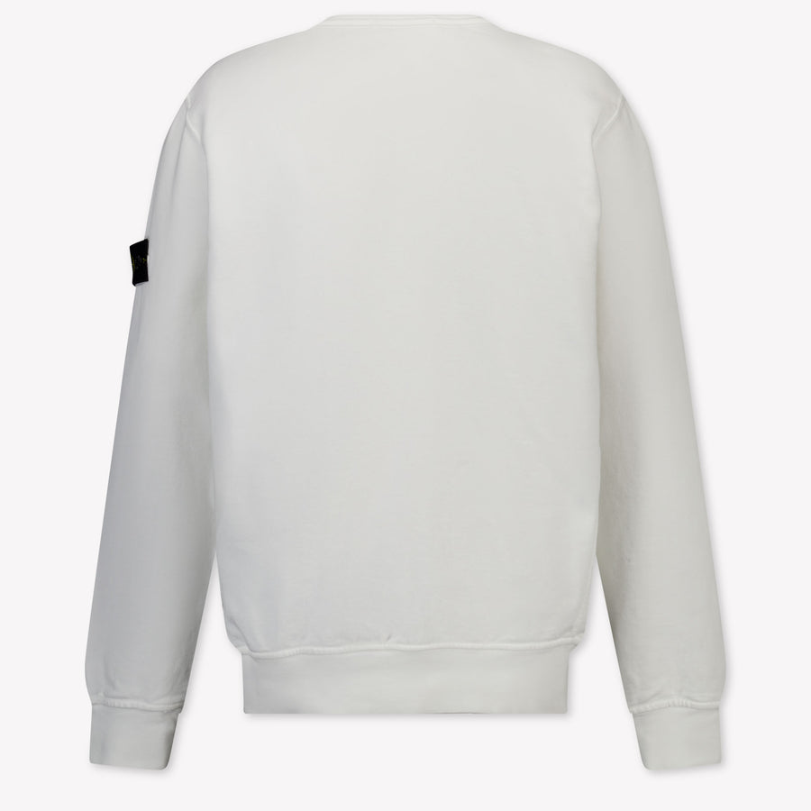 Stone Island Bambini Ragazzi Maglione dentro Bianco