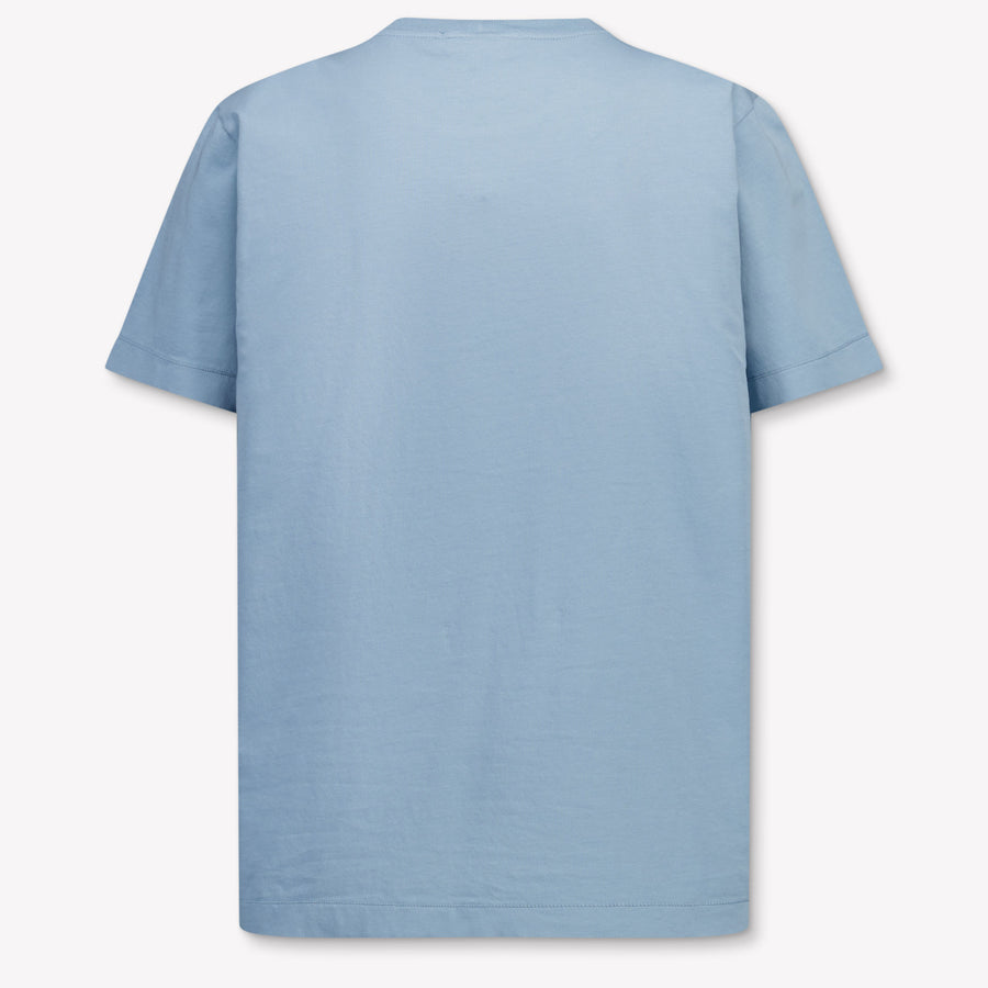 Stone Island Kinder Jungen T-Shirt In Hellblau