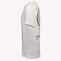Stone Island Enfants Garçons T-shirt dans Blanc