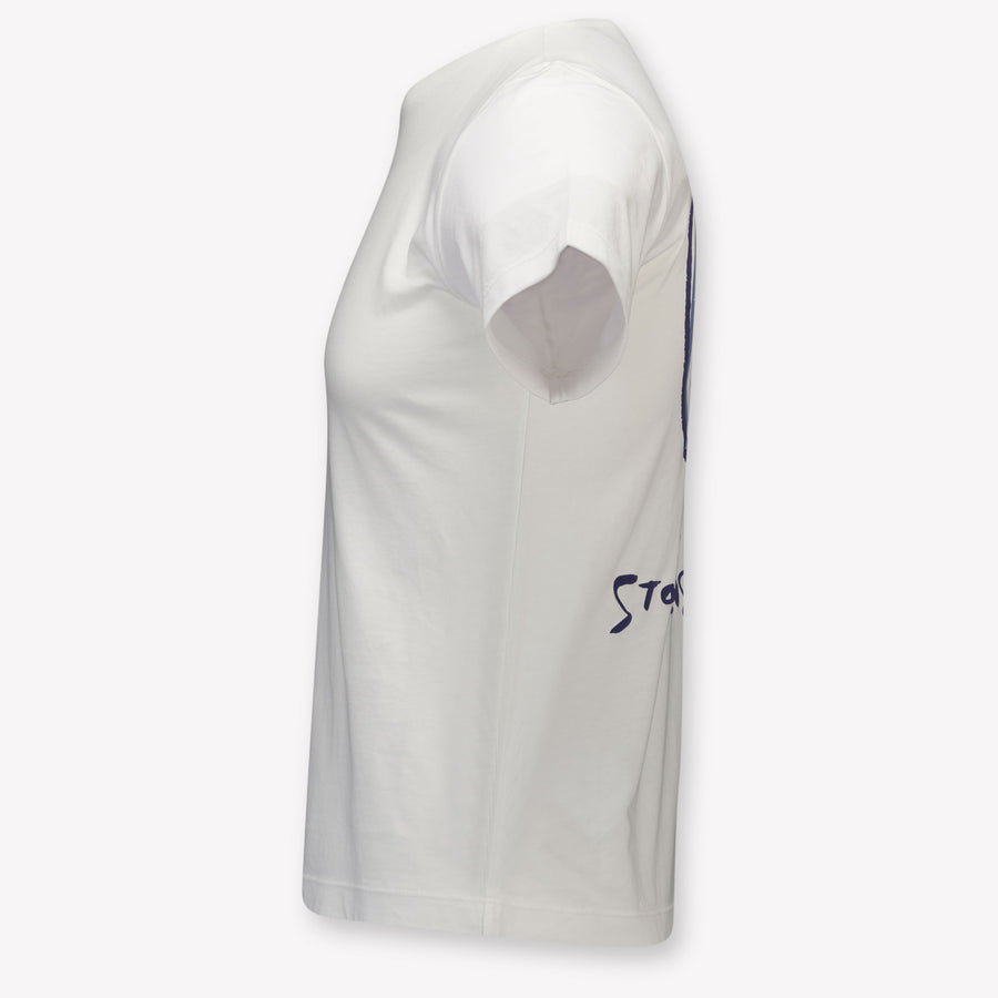 Stone Island Enfants Garçons T-shirt dans Blanc