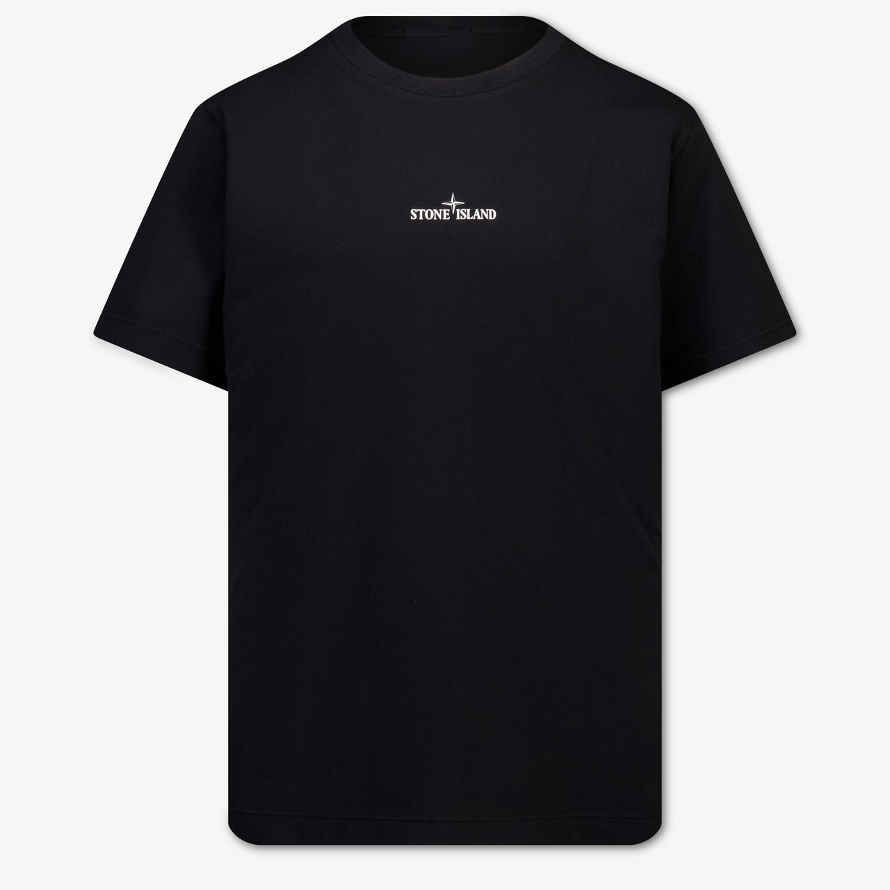 Stone Island Kids Boys T-Shirt In Black