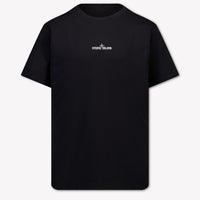 Stone Island Kids Boys T-Shirt In Black
