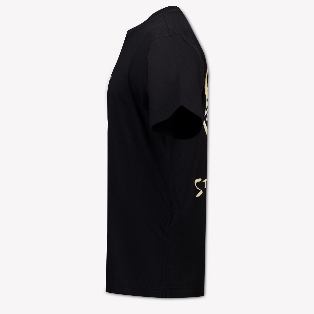 Stone Island Kids Boys T-Shirt In Black