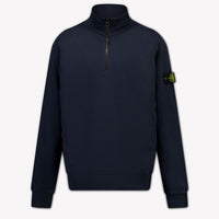 Stone Island Enfants Garçons Pull en Navy