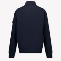 Stone Island Enfants Garçons Pull en Navy