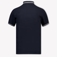 Stone Island Bambini Ragazzi Polo In Navy