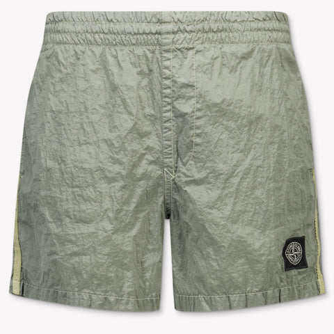 Stone Island Kinder Jungen Bademode In Hellgrau