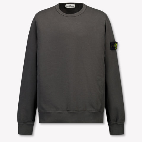 Stone Island niños Chicos suéter en Antracita