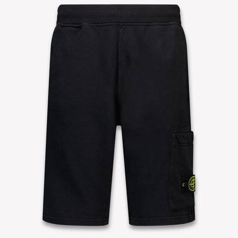 Stone Island Bambini Ragazzi Pantaloncini dentro Nero