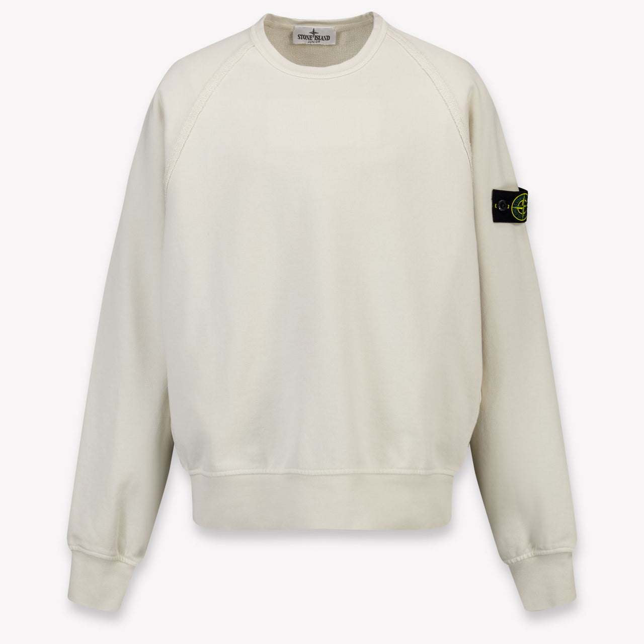 Stone Island Kids Boys Sweater In OffWhite