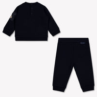 Moncler Baby Unisex Jogging suit In Navy