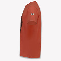 Moncler Kinder Jungen T-Shirt In Orange