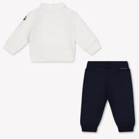 Moncler bebe Chicos Traje de jogging En Blanco