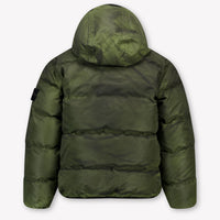 Stone Island Kids Boys Winter coat In Army