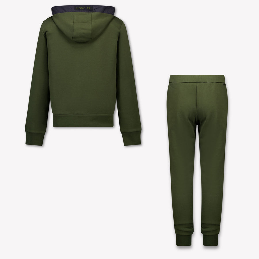 Moncler Kinder Jongens Joggingpak In Army