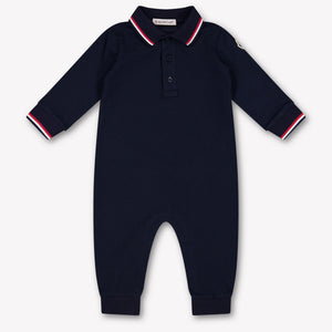 Moncler Bébé Garçons Combishort dans Navy