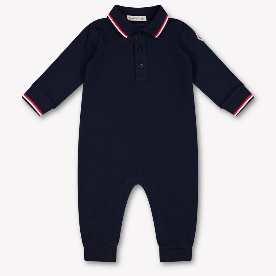 Moncler Bébé Garçons Combishort dans Navy