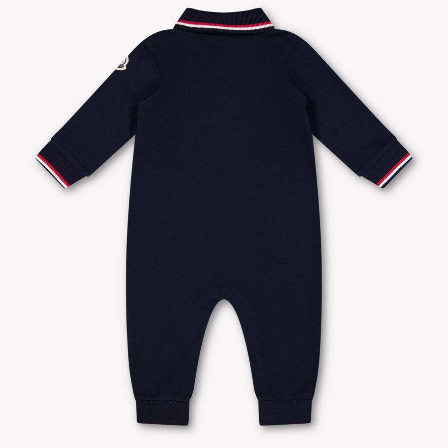 Moncler Bébé Garçons Combishort dans Navy