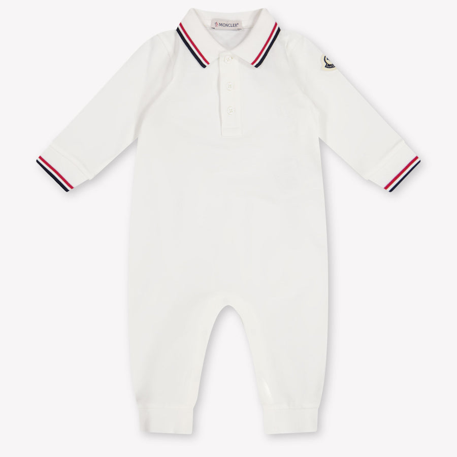 Moncler Bébé Garçons Combishort dans Blanc