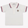 Moncler bebe Chicos polo en Blanco