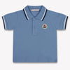 Moncler bebe Chicos polo en Azul