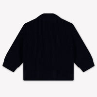 Moncler bebe Chicos Cárdigan en Navy