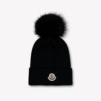 Moncler Kinder Mädchen Mütze In Schwarz