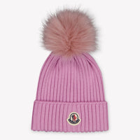 Moncler Kinder Mädchen Hut rein Hellrosa