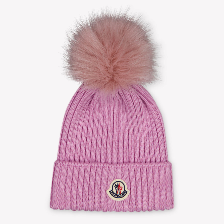 Moncler Kinder Mädchen Hut rein Hellrosa