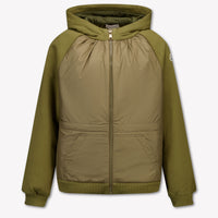 Moncler Kinder Mädchen Strickjacke In Armee