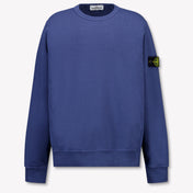 Stone Island Kinder Jungen Pullover rein Blau