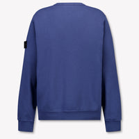 Stone Island Enfants Garçons Pull en Bleu