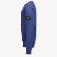 Stone Island Enfants Garçons Pull en Bleu