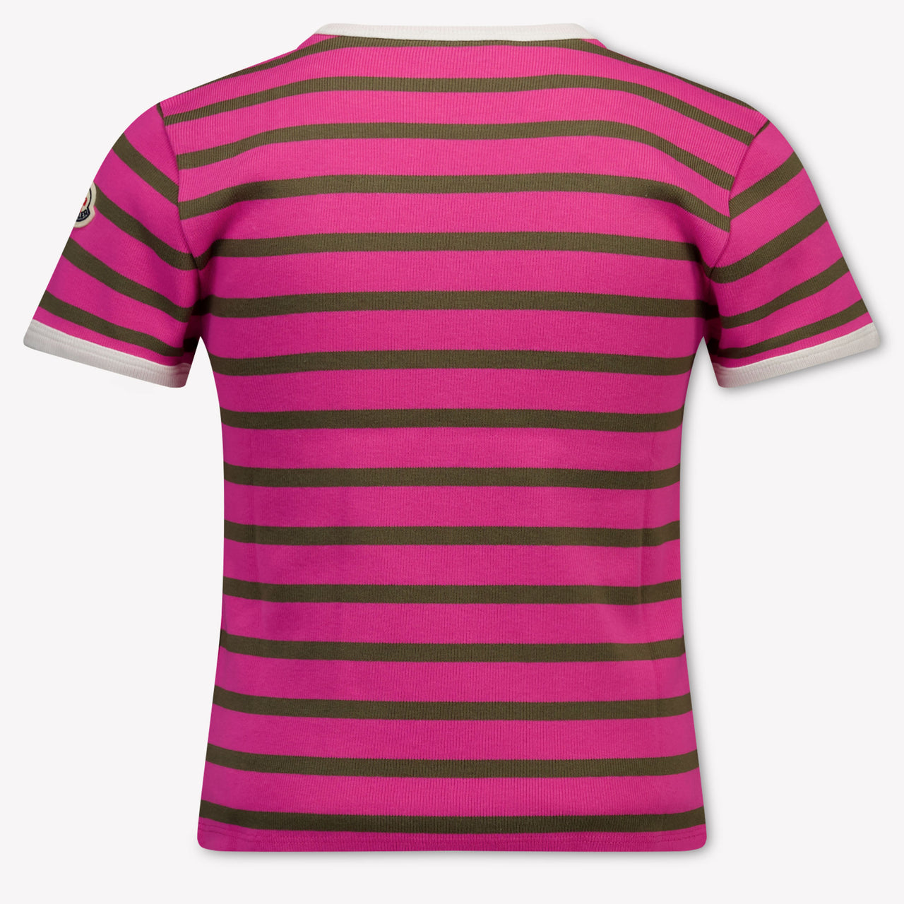 Moncler Enfants Filles T-shirt dans Fuchsia