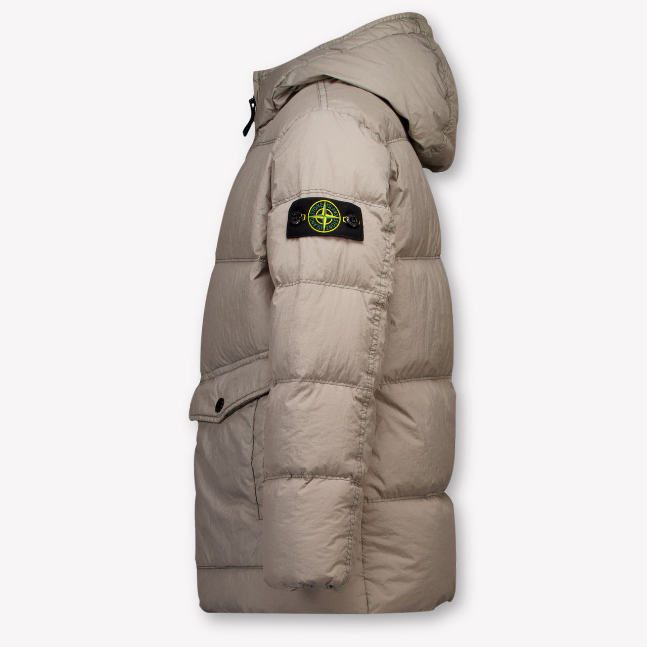 Stone Island Kids Boys Jackets In Gray