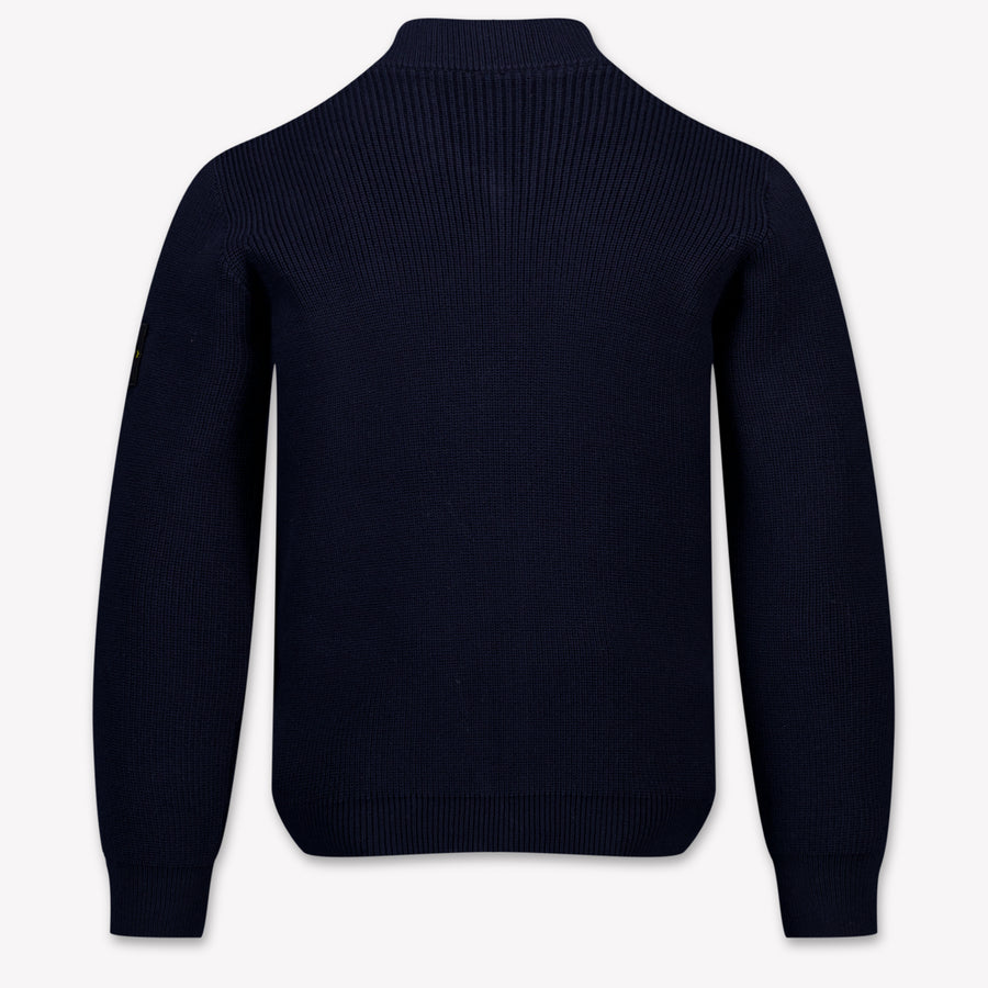 Stone Island Kinder Jungen Strickjacke In Marineblau