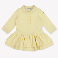 Moncler bebe Chicas Vístete Amarillo
