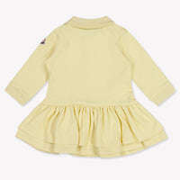 Moncler bebe Chicas Vístete Amarillo