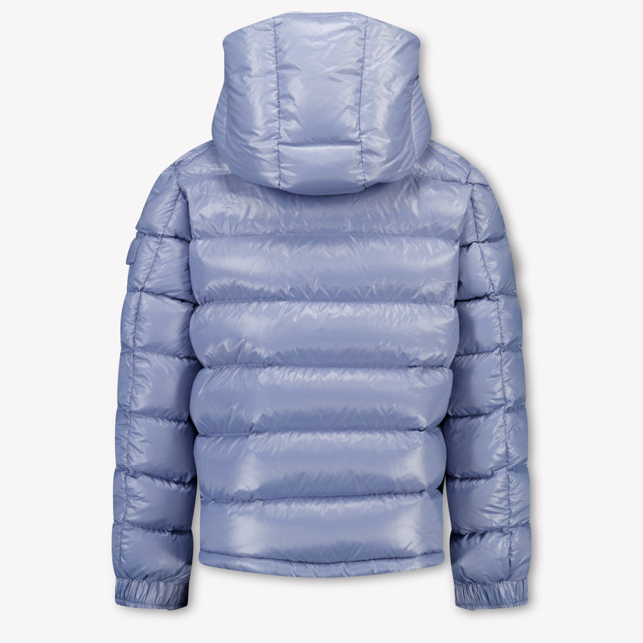 Moncler New Mayan Kids Boys Jackets In Light Blue