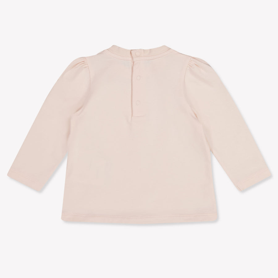 Moncler bebe Chicas Camiseta adentro Rosa claro
