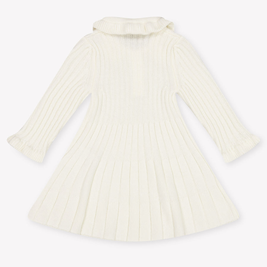 Moncler bebe Chicas Vístete Blanco Roto