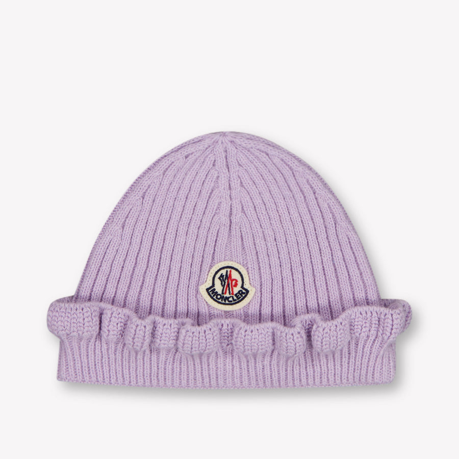 Moncler Baby Meisjes Muts In Lila