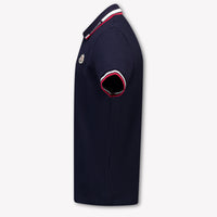 Moncler Bambini Ragazzi Polo In Navy