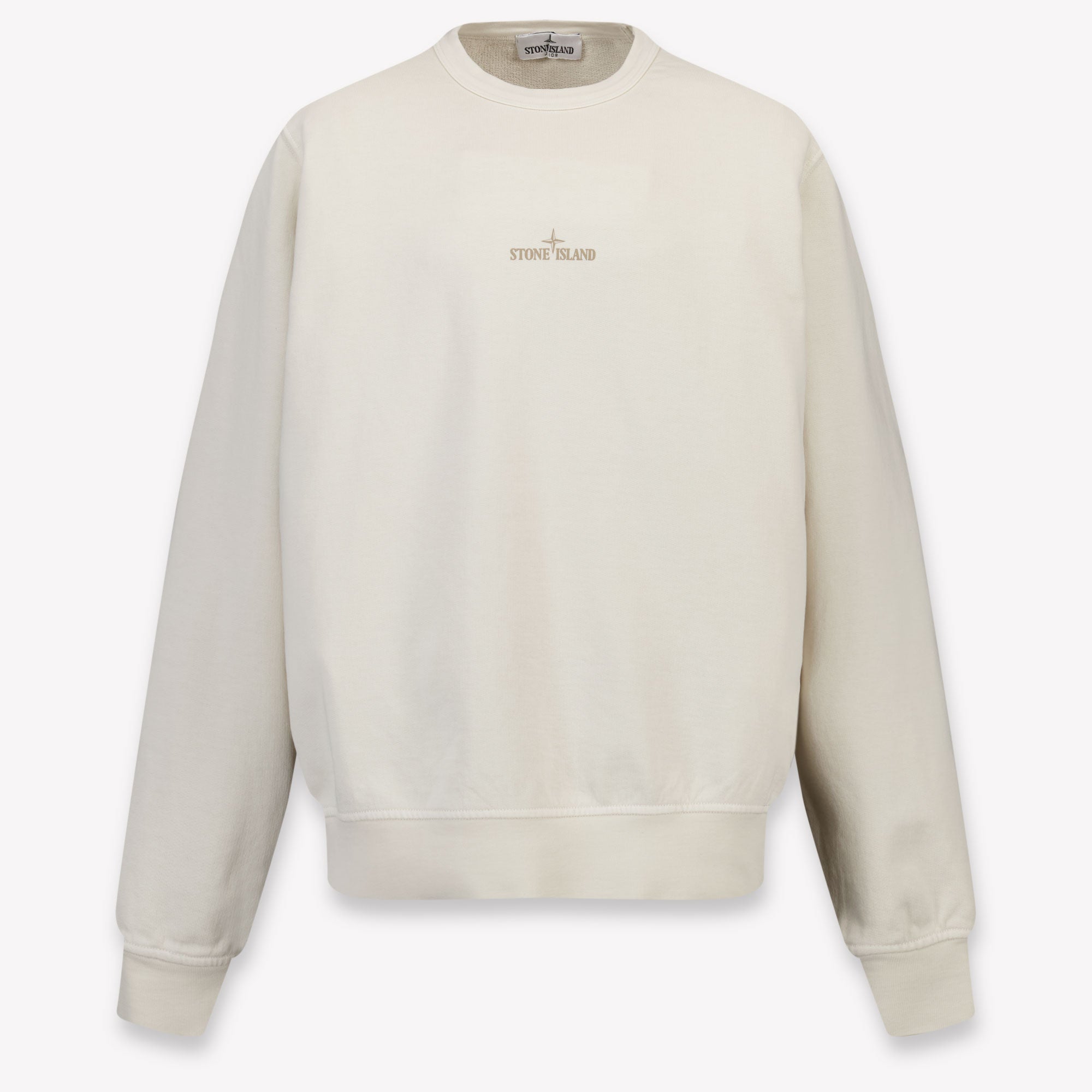 Stone Island Kinder Jungen Pullover rein Grauweiß