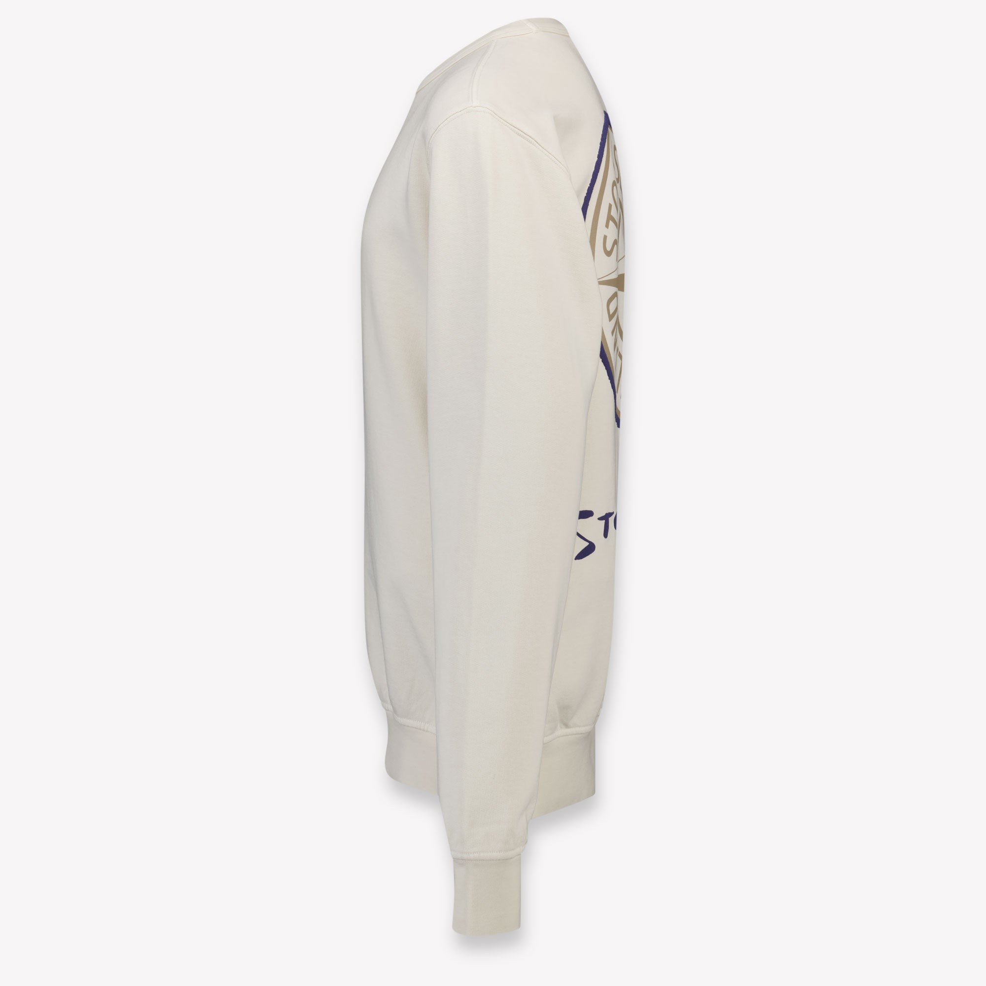 Stone Island Kinder Jungen Pullover rein Grauweiß