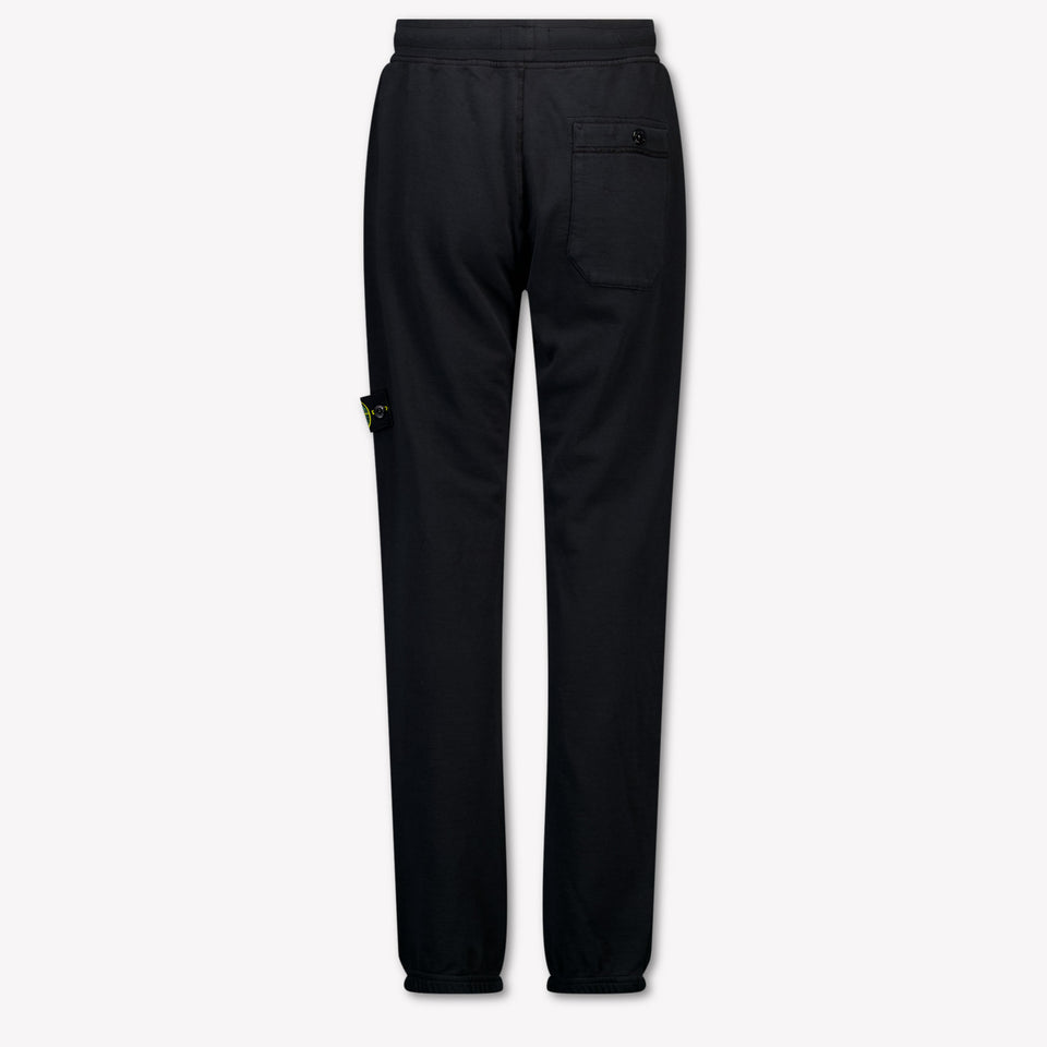 Stone Island Kinder Jongens Broek In Zwart